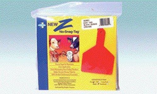 Farnam Z Cow Tag #76-100 25 Count RED Easy Application Prevent Disease Transfer