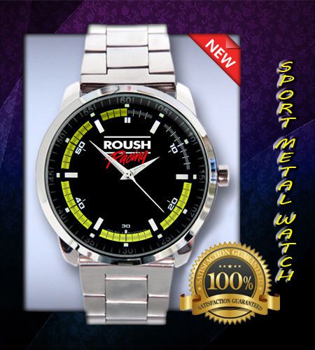 New Hot Roush Vehicles Fenway Racing Car Logo #108 Sport Metal Watch