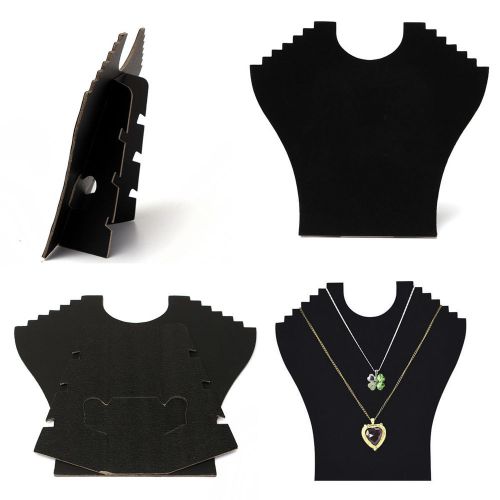 Velvet Necklace Pendant Jewellery Jewelry Display Exhibition Holder Stand Show