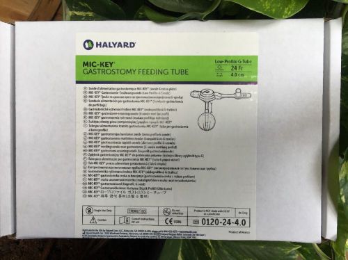 Halyard Mic-key Low Profile 24FR 4.0cm