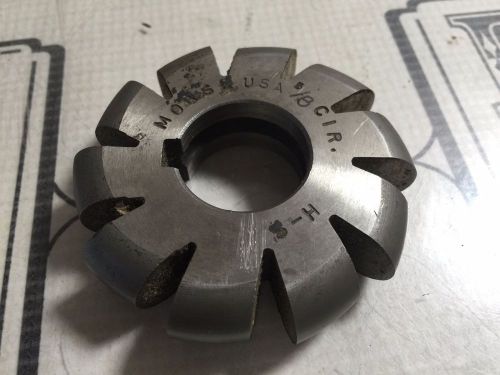 Morse 3&#034; convex horizontal mill milling 5/8&#034; radius cir slot slotting blade for sale