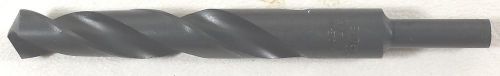 CLE-LINE C20605 7/16 2FLUTES BLACK OXIDE HSS 1/4 SHANK REDUCED SHANK BIT