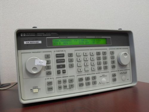 AGILENT / HP 8648B Synthesized Signal Generator 100 KHz - 2000 MHz OPT 1E5 C04