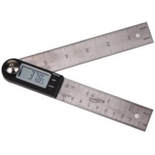 Igaging digital protractor with 7 and 4 stainless steel bladed for sale