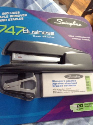 Swingline 747 desk stapler with 5,000 staples and staple remover for sale