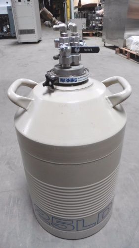 C128720 Taylor-Wharton 25LD Pressure Dispensing LN2 Cryo Liquid Nitrogen Dewar