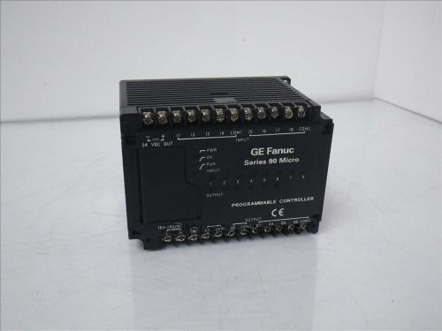 GE FANUC SERIES 90 MICRO IC693UDR001PP1 PLC USED &amp; TESTED! 24VDC - 100-240VAC