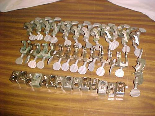 40 Fisher Lab Stand Clamps Accessory 12 Castaloy Right Angle 27 Flexaframe + 1