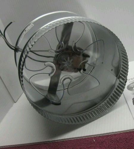 NIB 8&#034; Suncourt DB208 In-Line Duct Fan Inductor