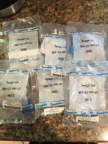 NEW Swagelok 304-S1-PP-4T 1/4&#034; Support Kit , LOT OF 6 , 3 lots available
