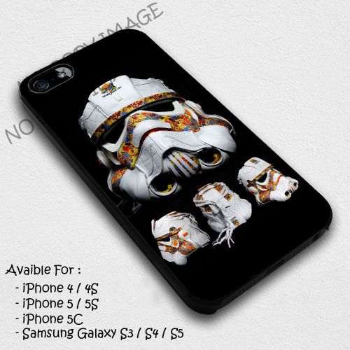 Rare Storm Trooper Mask Helmet Iphone Case 5/5S 6/6S Samsung galaxy Case