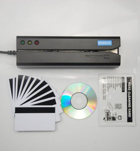 New MSR605X HiCo Magnetic Card Reader Writer Encoder MSR605 MSR206 MSR606