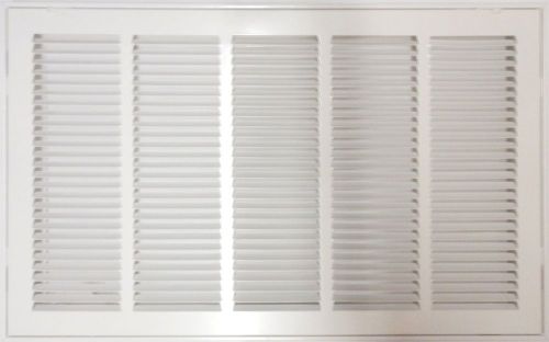25&#034; x 20&#034; RETURN FILTER GRILLE - Easy Air FLow - Flat Stamped Face MFRFG2520W
