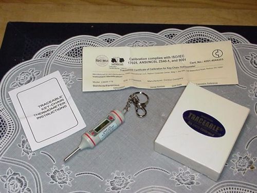VWR 23609-178 Traceable Key-Chain Thermometer NEW IN BOX!