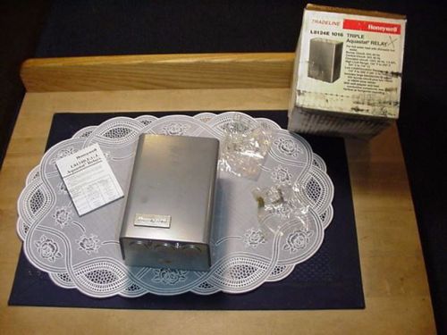 Honeywell Tradeline L8124E 1016 Aquastat Relay for Hot Water System NEW!