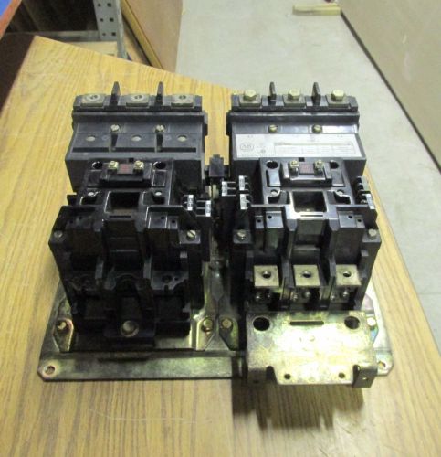 Allen-bradley reversing contactor size 4 coil: 120v cat# 505-eod ..  zk-27 for sale