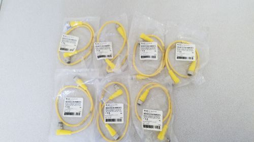 Lot of 7 Brad Connectivity 884032A09M005 Micro-Change Extension 4P