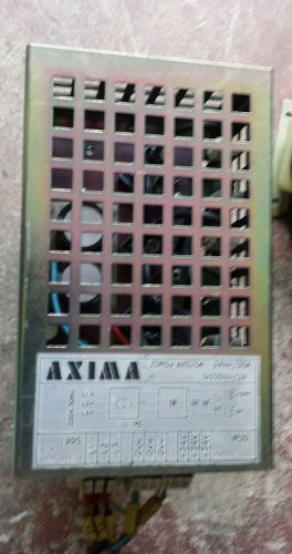 AXIMA ZDROJ-AXSZ04 POWER SUPPLY 3 PHASE 220 VOLT INPUT 24 VDC @ 20 AMPS OUTPUT