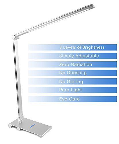 Desk desk lamps lamp infinilla led table light metal body touch control dimmable for sale