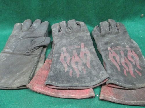 3 Pair of Welding Gloves See Pictures     #1234/G2