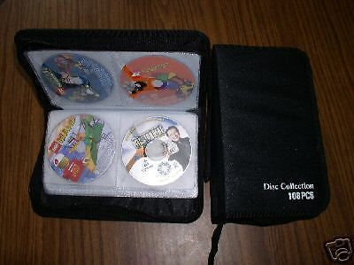 10 CD WALLETS THAT HOLD 108 CDS each  - JS35
