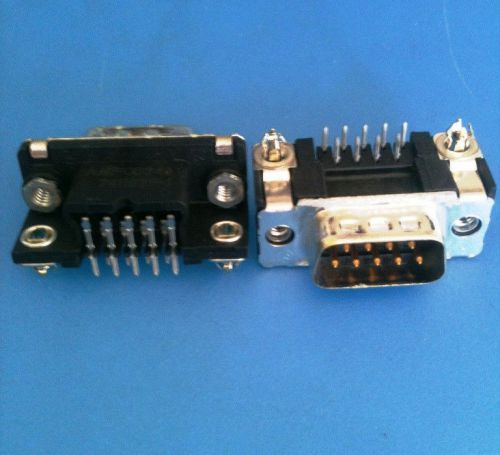 748879-1 AMP CONN DSUB MINI 9 POSITION Plug PCB Mounting Right Angle