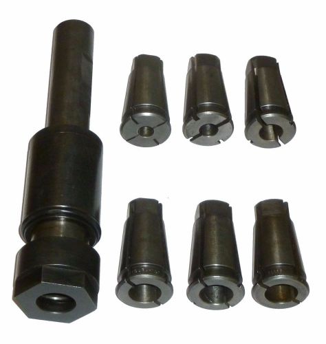1&#034; shank acura tap tension compression tap chuck w/ collets for sale