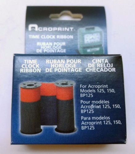 ACROPRINT TIME CLOCK RIBBON, Sealed