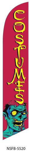 Costumes Windless Swooper Flag 15&#039; Full Sleeve Banner made in USA