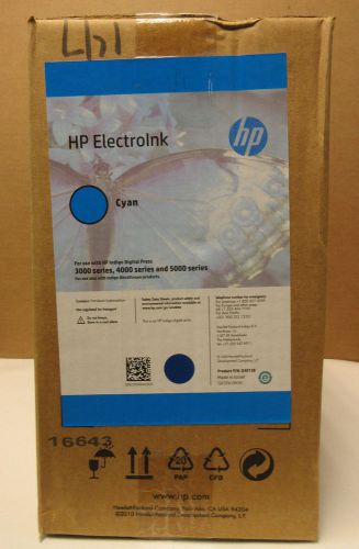 HP Indigo Cyan Electroink Q4013B for series 3000, 4000, and 5000