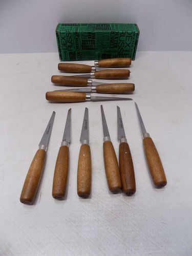 Lot Of 12 Dexter Russell 4 Inch Taper Point Shoe Knives, 75190