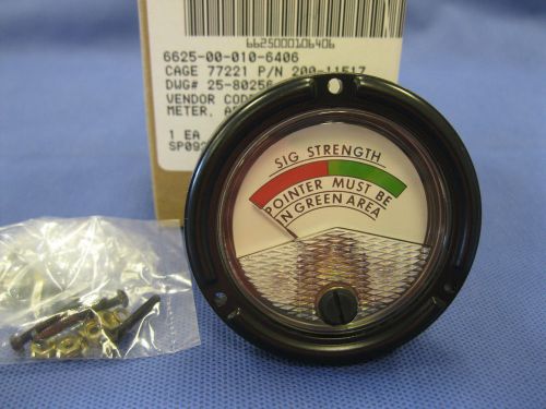 GENERAL DYNAMICS / SOLARTRON ARBITRARY SCALE  DC METER P/N 25-802569-1 or 2521
