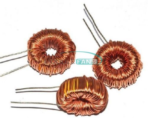 10Pcs Toroid Core Inductors Wire Wind Wound for DIY mah--100uH 6A Coil New