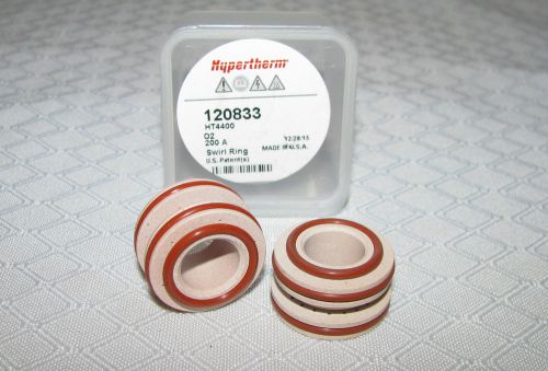 Brand New HYPERTHERM 120833 200 Amp Oxygen Cutting Swirl Ring for a HT 2000 LHF