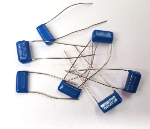 (10 pieces) .1uf 200v Poly Film Capacitor -  Radial Lead     (Lot of 10)
