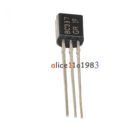 30PCS BC337 BC337-25 NPN TO-92 500MA 45V Transistor TOP
