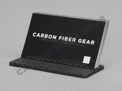 Carbon Touch Carbon Fiber Business Card Desk Stand