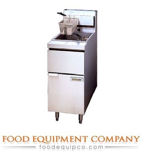 Anets 14gsf goldenfry™ fryer gas 35 - 50 lb. cross-fire burners for sale