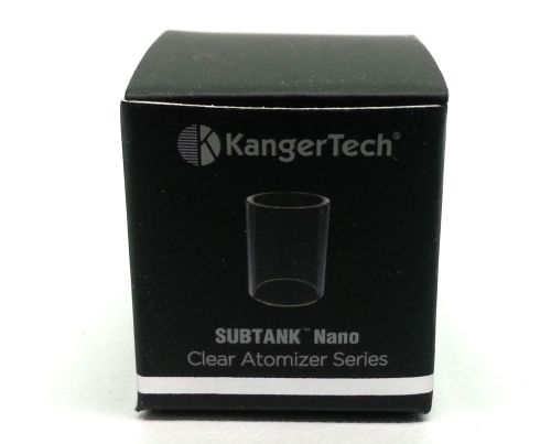 Authentic Genuine KangerTech Subtank Nano Pyrex Glass Tube Replacement Clear