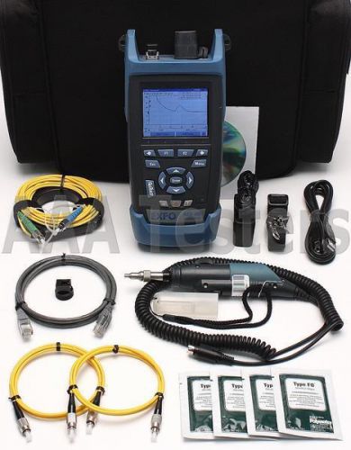 Exfo axs-100 mini access sm fiber otdr w fip-400 fiberscope probe axs100 axs 100 for sale