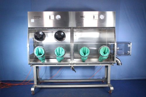 Lab glovebox gove box fume hood mic containment technologies inc. for sale