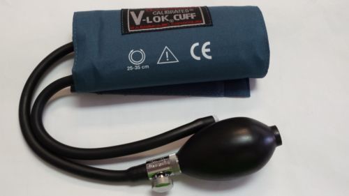 BAUMANOMETER 1820 Adult Sphygmomanometer Blood Pressure V-Lok Cuff Inflation