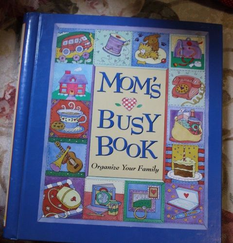 NEW! Mom&#039;s Busy Book Family Konmari Planner Organizer Inventory Schedule Kondo