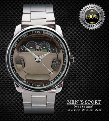 Jaguar S Type R Steering Wheel sport metal watch