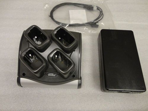 Motorola 4-slot charging cradle kit-sac9000-4001es for mc90xx; symbol for sale