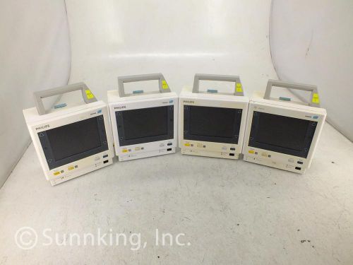 Lot of 4 - Philips Agilent M3046A M3 Patient Monitors