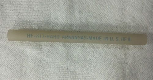 Norton Abrasives Hard Arkansas Oilstone HF813, 3-1/2&#034; x 1/4&#034; Round  #1 B4R