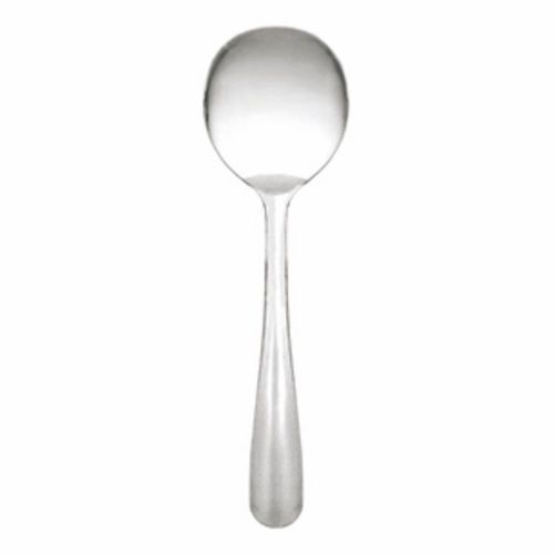DZ Windsor Medium Weight 18/0 Stainless Steel Bouillon Soup Spoon Spoons SLWD003