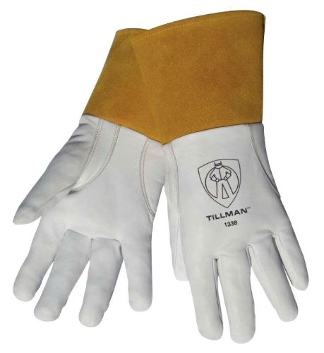 1338M Goatskin Tig Glove4&#034; Cuff-Cd Medium