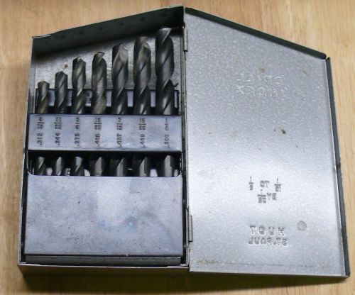 DRILL BITS  &gt; SET OF 7 DRILLS &gt; IN DRILL INDEX CZSE &gt; 5/16 to 1/2